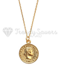 Women 18ct Gold Plated Money