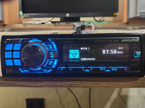 Alpine cda 9886 car stereo - alpine, cda-9886