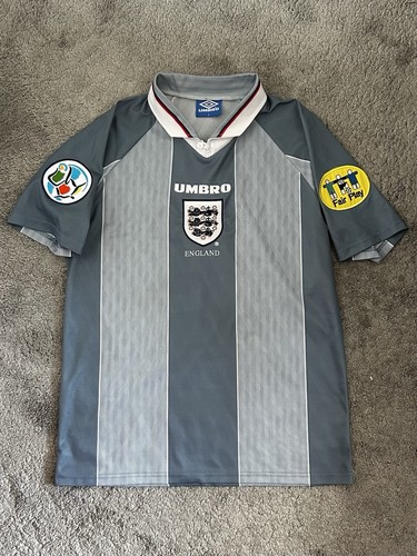 England 1996 away shirt - england, size