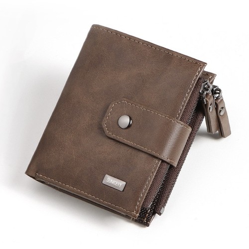 Men business leather wallet - men's,