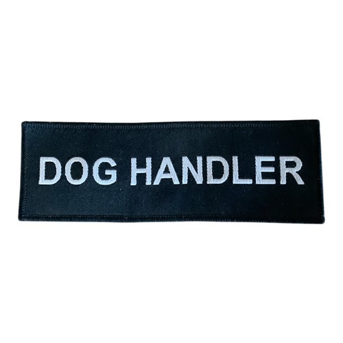 Dog handler embroidery sew - embroidery, on