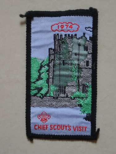 Chief scout visit 1974 - chief, scout's