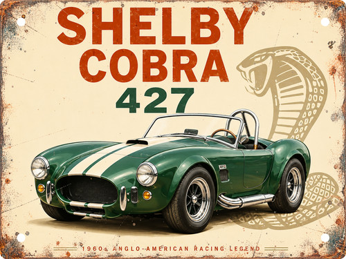 Shelby cobra 427 - 427, sign