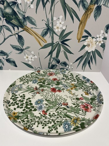 Vintage thetford round floral - vintage,