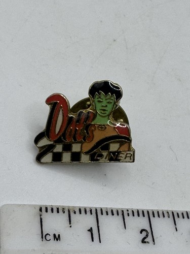 Dots diner enamel pin - diner,