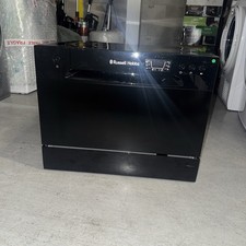 New Russell Hobbs RHTTDW6B Table Top Dishwasher.