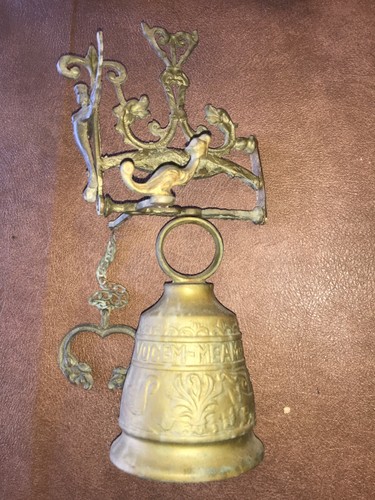 Vtg brass bell - vtg,
