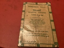 Stuart Marine Engine types P5 & P55 instructions manual