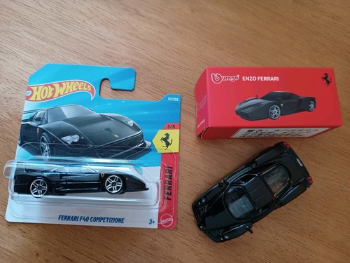 Hot wheels f40 ferrari black - wheels,
