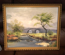 Two Bridges Dartmoor Painting.