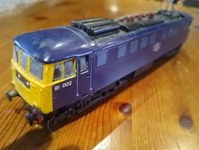 Silver Fox BR Class 81 Electric Locomotive in Blue Livery