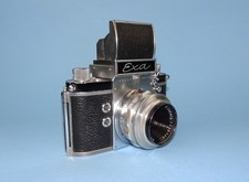 1961 Ihagee Exa Type 6 SLR camera. Meritar f/2.9 50mm lens. Excellent condition.