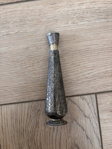 Vintage floral engraved - , needle