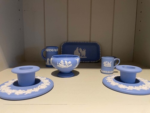 Wedgewood blue jasperware - jasperware,