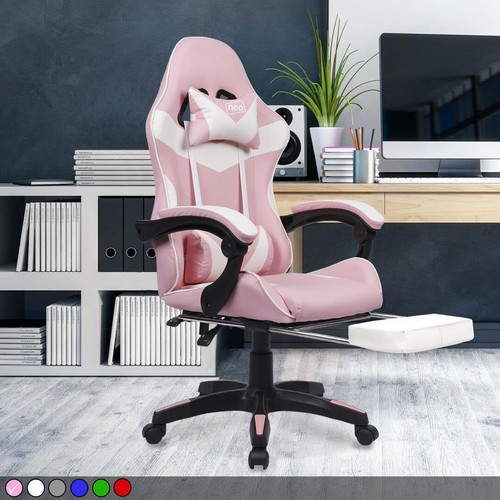 High back leather gaming - leather,