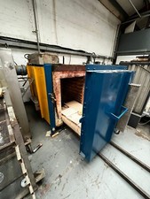 LARGE POTTERY KILN WITH TRACK & KART