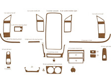 Wood Look Dash Trim Kit for