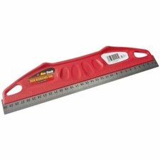 12in Stainless Steel Paint Shield & Measuring Guide Straight Edge Painters Tool