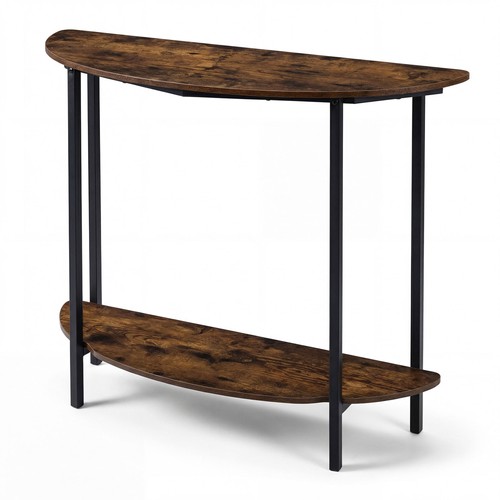 Half moon console table tier - console,