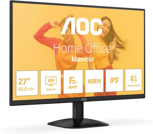 Aoc q27b35e ips led black - q27b35e,