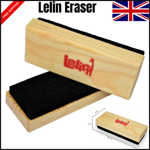Lelin wooden blackboard - wooden, duster