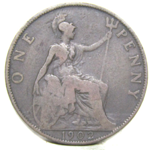 1902 low tide one penny - 1902,