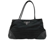 Prada Black Nylon/Leather