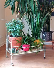 Old Doll Bed Baby Bed Metal