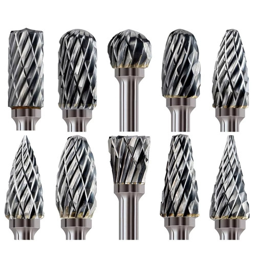 10pcs rotary burr - burr, bit