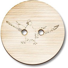 'Pigeon with Attitude' Wooden