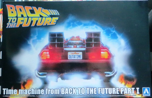Aoshima delorean time machine - aoshima,