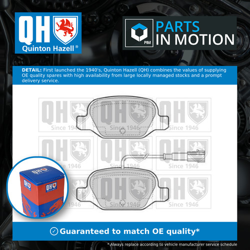 Brake pads set fits abarth - pads,