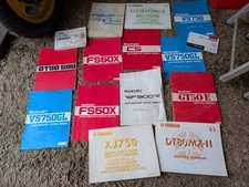 JOB LOT Motorcycle Manuals