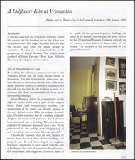 A DELFTWARE KILN AT WINCANTON