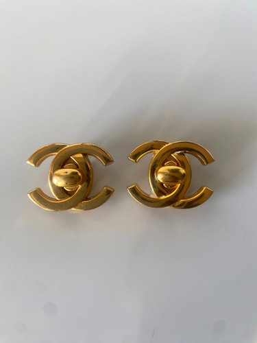 Vintage chanel clip - clip, on
