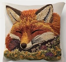 Super Soft sleeping Fox  Cushion Cover 45cm x 45cm 