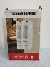 Soap Dispensers 400ml each Wall Mounted Manual Hand Liquid Shampoo Shower Gel 