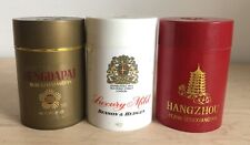 3 Empty Cigarette Tobacco Tins Benson & Hedges Hengdapai Hangzhou