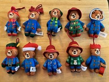 McDonald's Happy Meal Soft Toys , Xmas Paddington Bear. Complete Set 2023