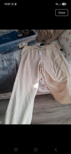 Primark women beige linen - primark,