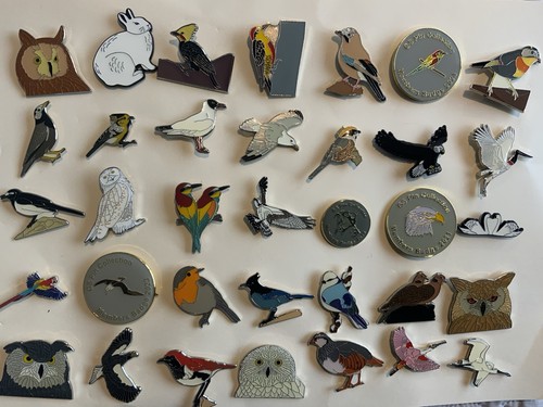 None rspb badges pin - none,