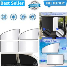 4 PCS Car Side Window Shades