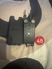 Delkim TxiD Carp Bite Alarm Red Led Snag Ears And Hard Case