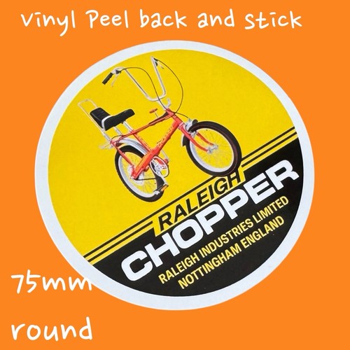 Raleigh chopper vinyl - vinyl, sticker