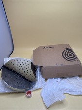 Bathroom Shower Head Round 8-Inch Rainfall Fixed Overhead 1/2" Chrome Kit UK