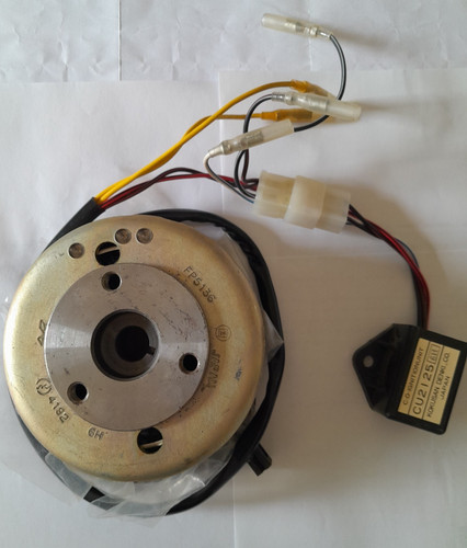 Complete flywheel with kokusan - flywheel,