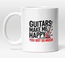 Guitars Make Me Happy Mug