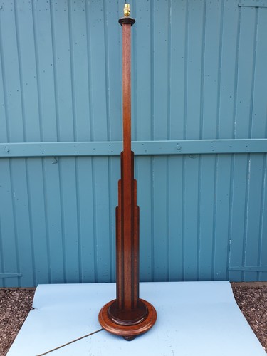 Art deco standard lamp