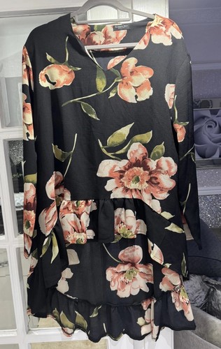 Beautiful black floral - beautiful, tunic