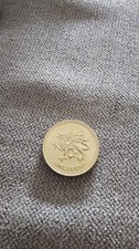 2000 £1 Welsh Dragon Round One Pound Coin Uncirculated